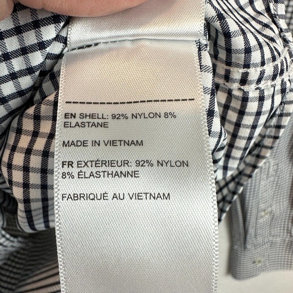UNTUCKit Button Up Shirt Mens Size Large White Black Check Long Sleeve Collared - Picture 8 of 10